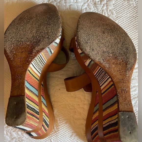 Casadei platform wedge sandal - Picture 5 of 7